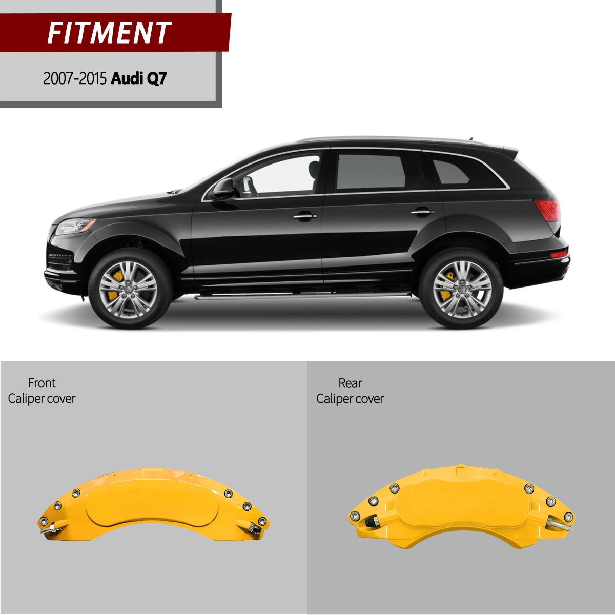 Brake Caliper Cover for Audi Q7 AOOA (set of 4)