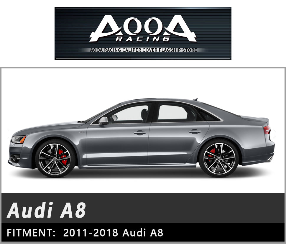 Brake Caliper Cover for Audi A8 AOOA (set of 4)