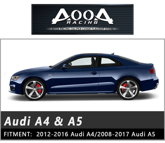 Brake Caliper Cover for Audi A4 AOOA (set of 4)