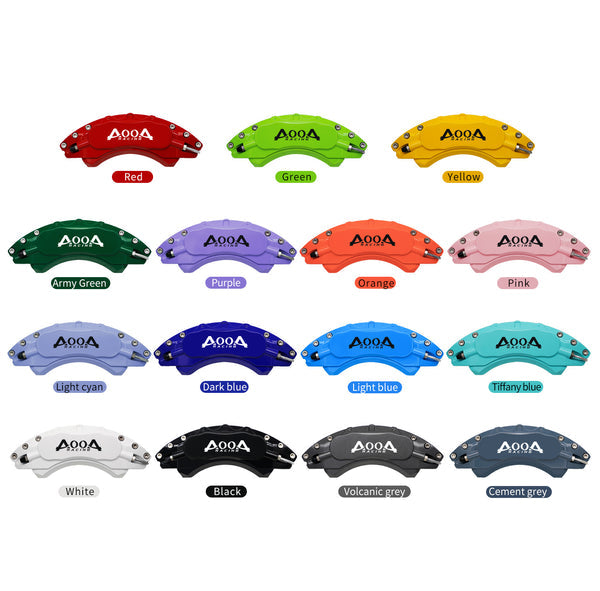 Aooa Racing Car Brake Caliper Covers for Different Vehicles / Custom Prints & Logo ...