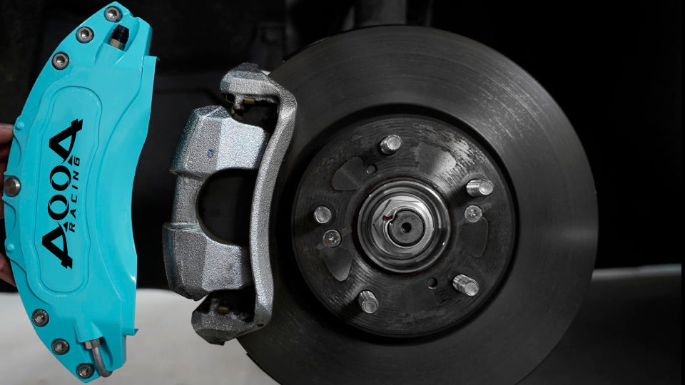 3rd generation installation AOOA Racing Caliper Covers