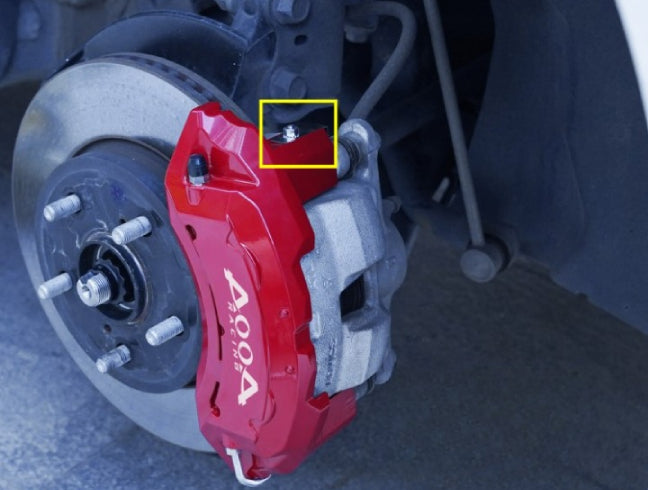 Aooa Racing Car 3rd generation installation – AOOA Racing Caliper Covers